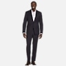Michael Strahan Classic Fit Wool Blend Plaid Suit Jacket