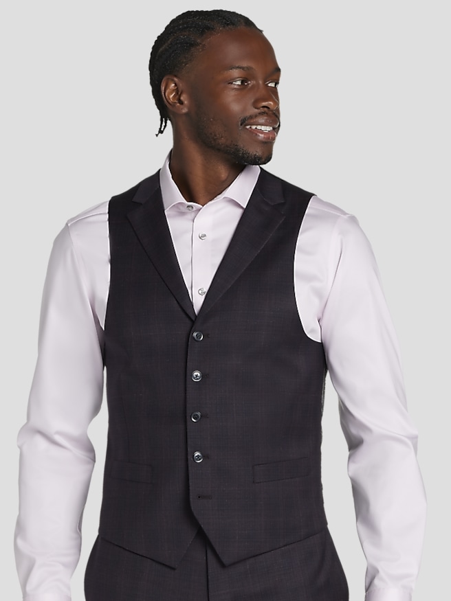 Men's Plaid Vests | Men's Wearhouse