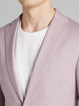 Modern Fit Plaid Suit