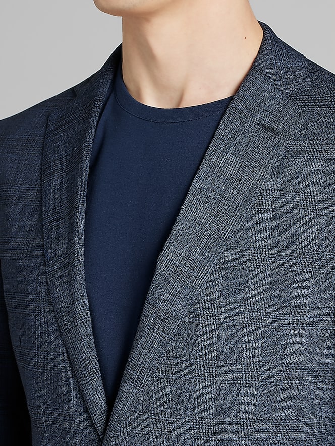 Wilke-Rodriguez Slim Fit Plaid Suit