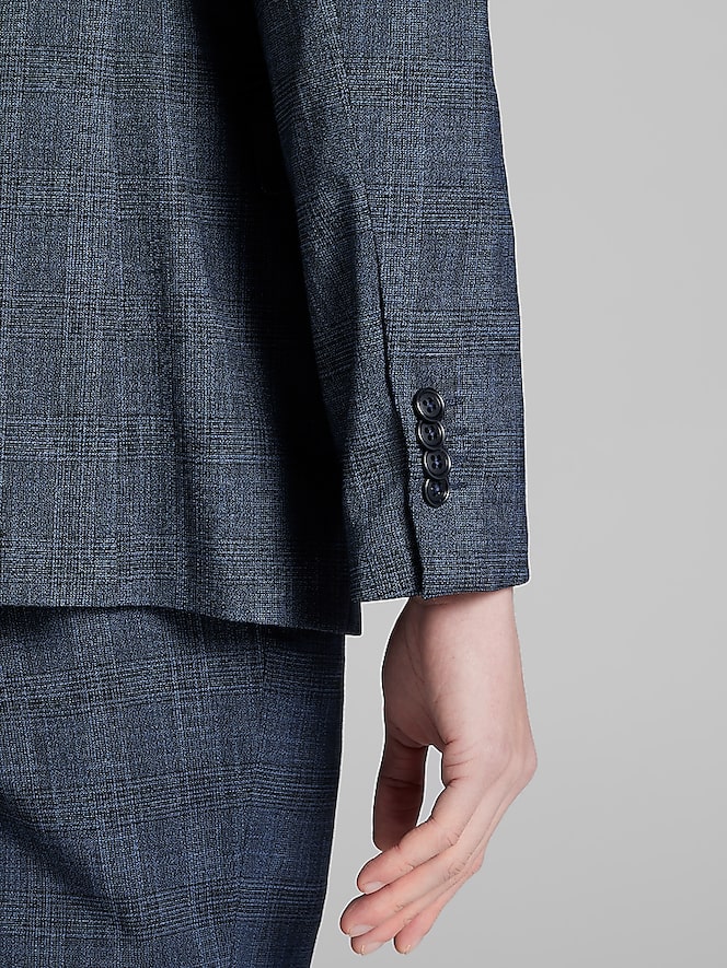 Wilke-Rodriguez Slim Fit Plaid Suit