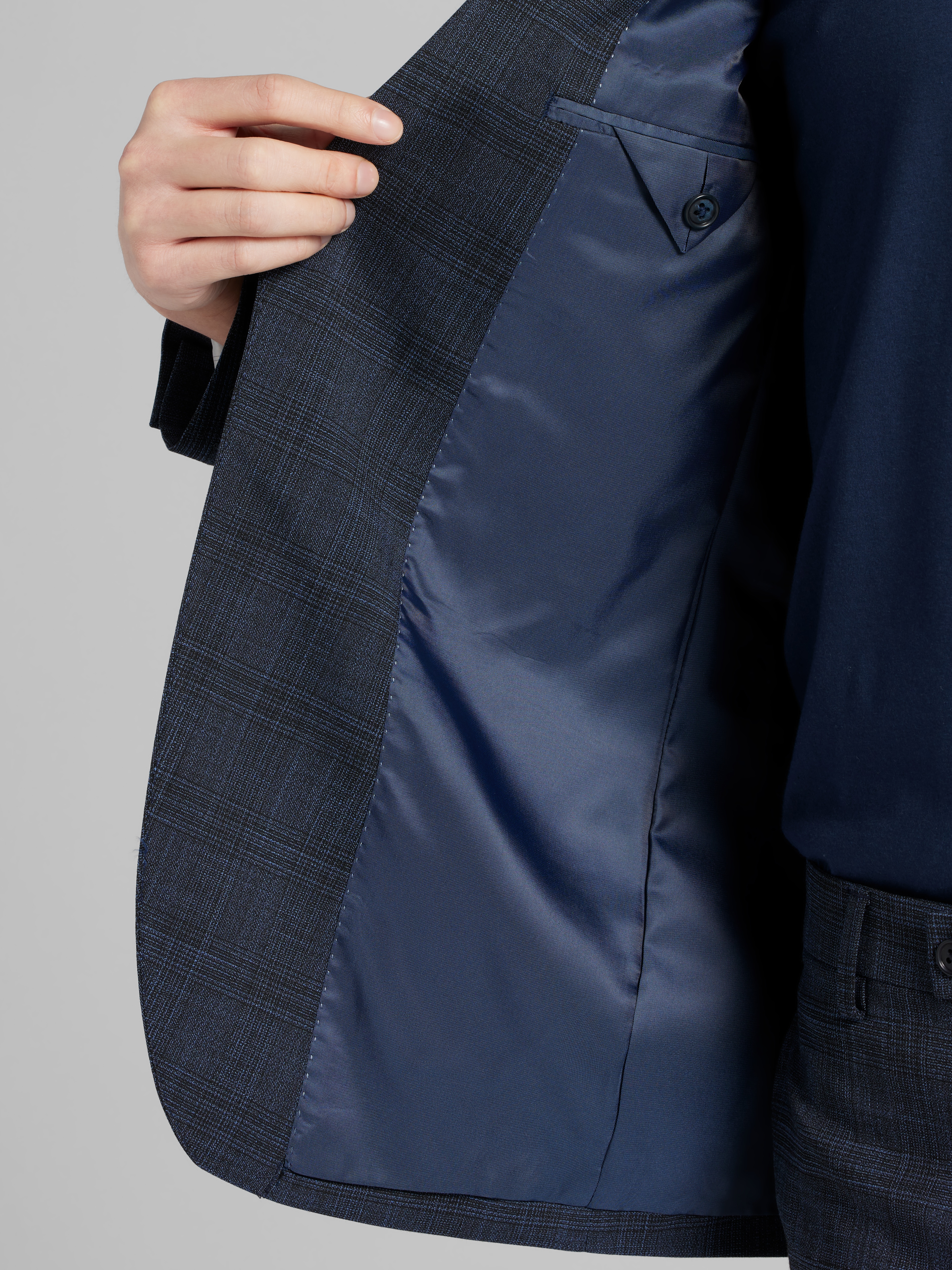 Slim Fit Plaid Suit