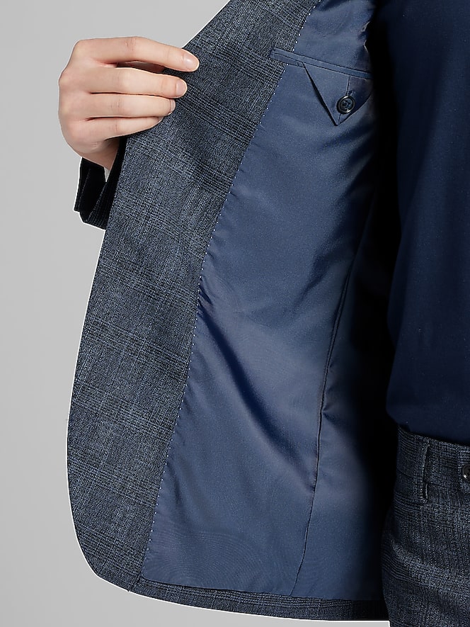 Wilke-Rodriguez Slim Fit Plaid Suit