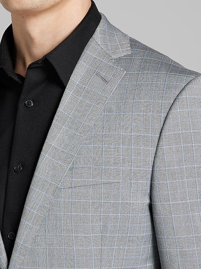 Wilke-Rodriguez Slim Fit Plaid Suit