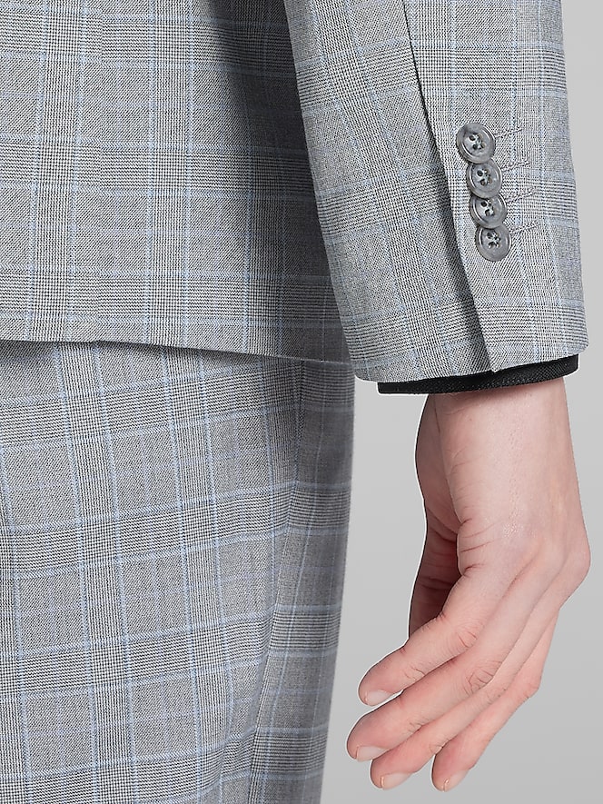 Wilke-Rodriguez Slim Fit Plaid Suit