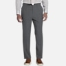 Calvin Klein Slim Fit Wool Blend Plaid Suit Pants