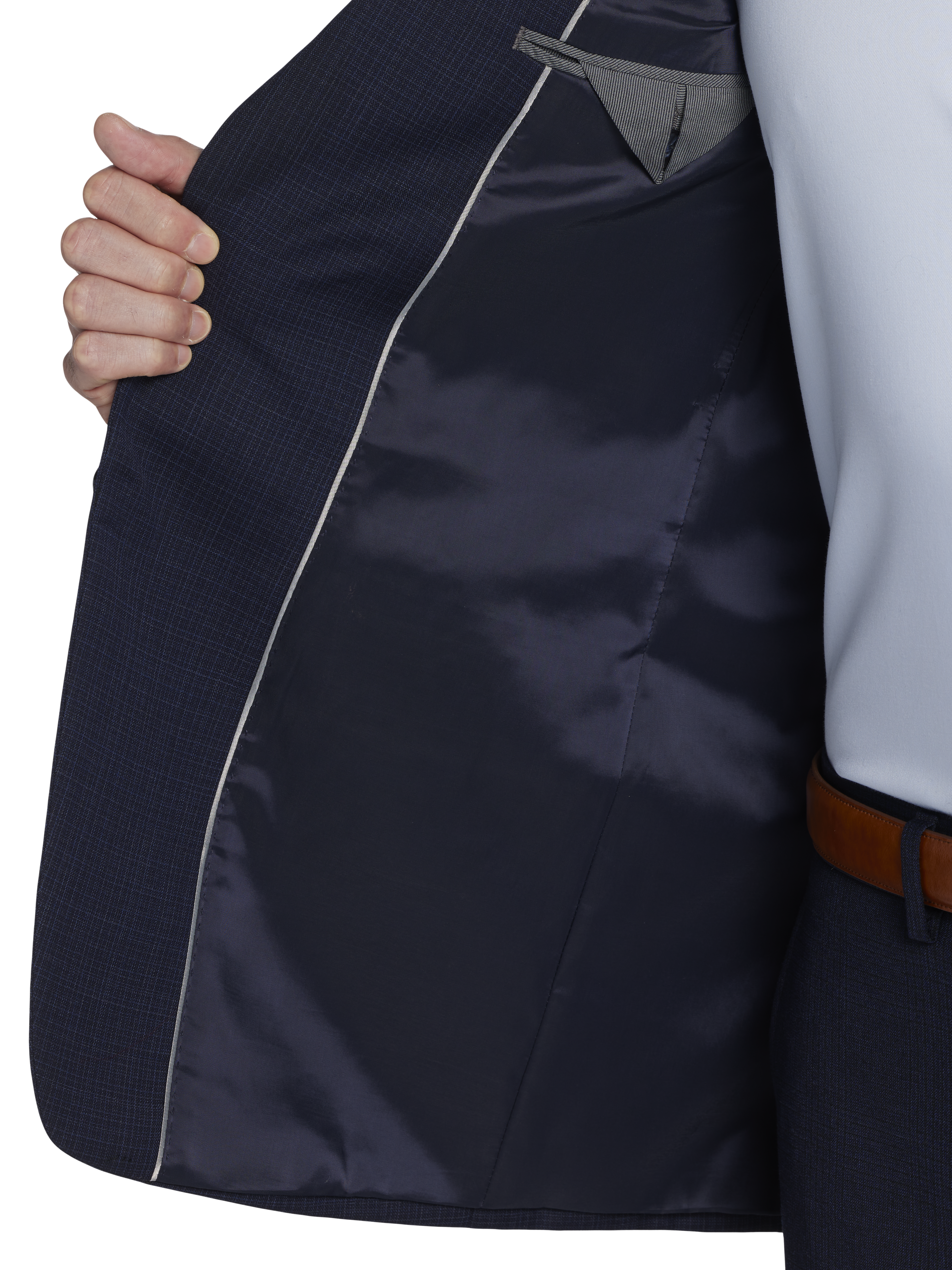 Slim Fit Wool Blend Suit Jacket