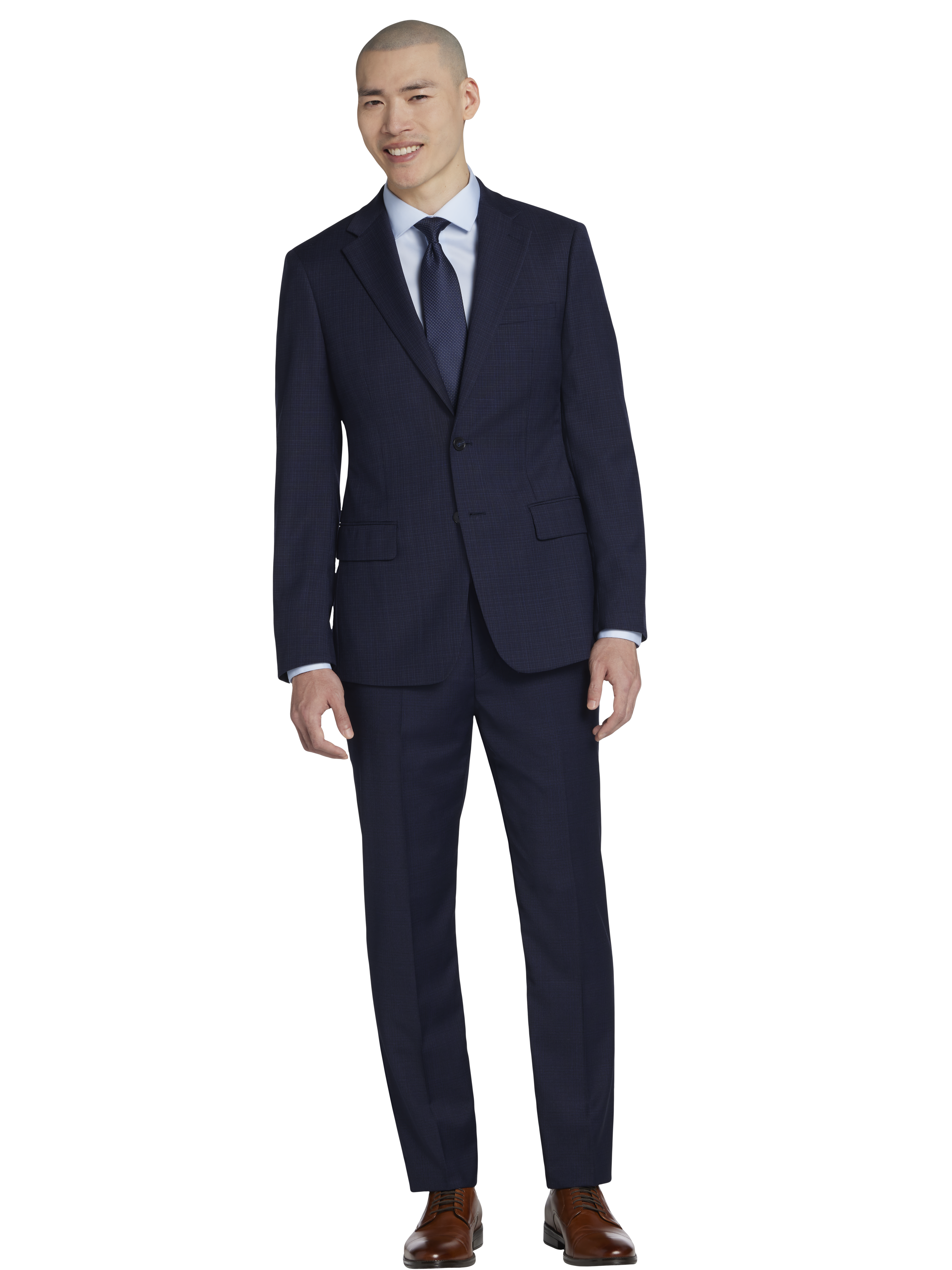 Slim Fit Wool Blend Suit Jacket