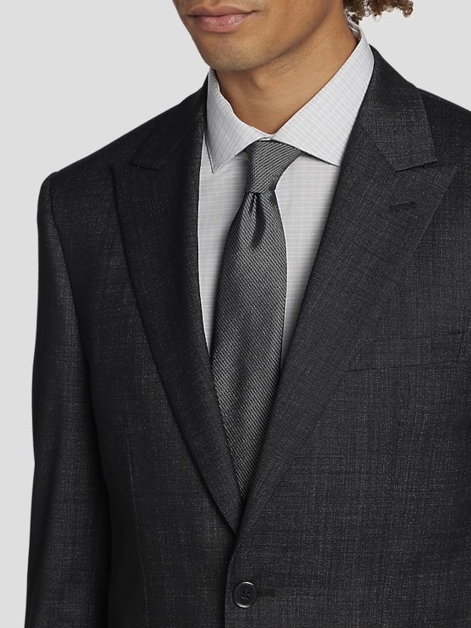 Calvin Klein Slim Fit Wool Blend Peak Lapel Suit jacket