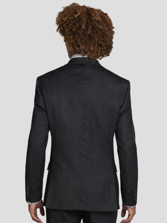 Calvin Klein Slim Fit Wool Blend Peak Lapel Suit jacket