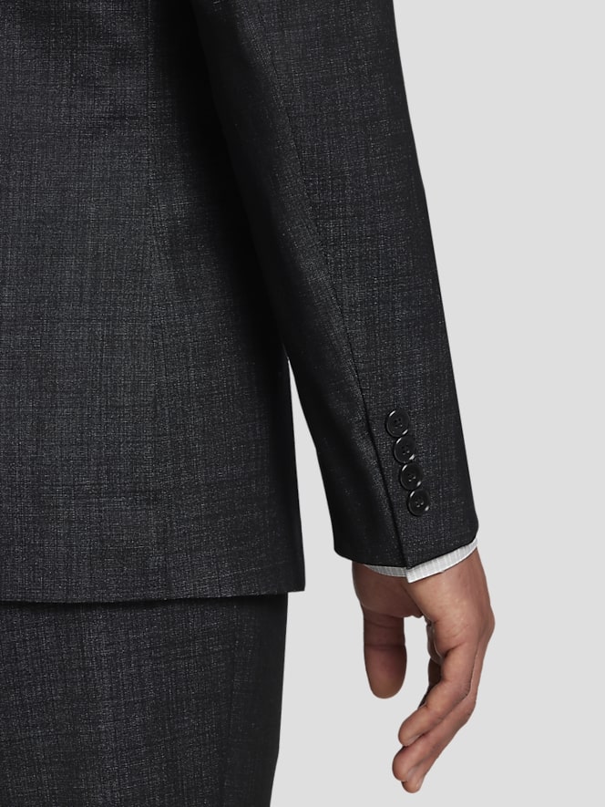 Calvin Klein Slim Fit Wool Blend Peak Lapel Suit jacket