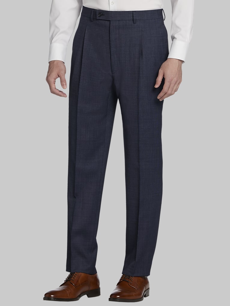 Calvin Klein Slim Fit Wool Blend Suit Pants