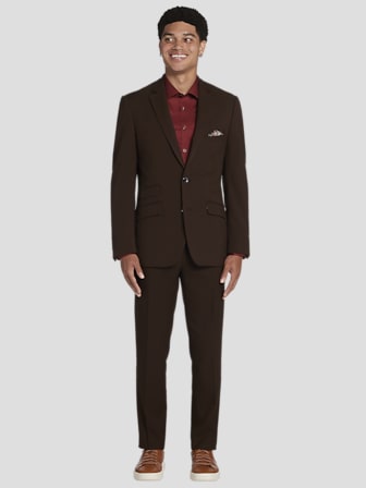 Brown Big Tall Big Tall Suits Men s Wearhouse