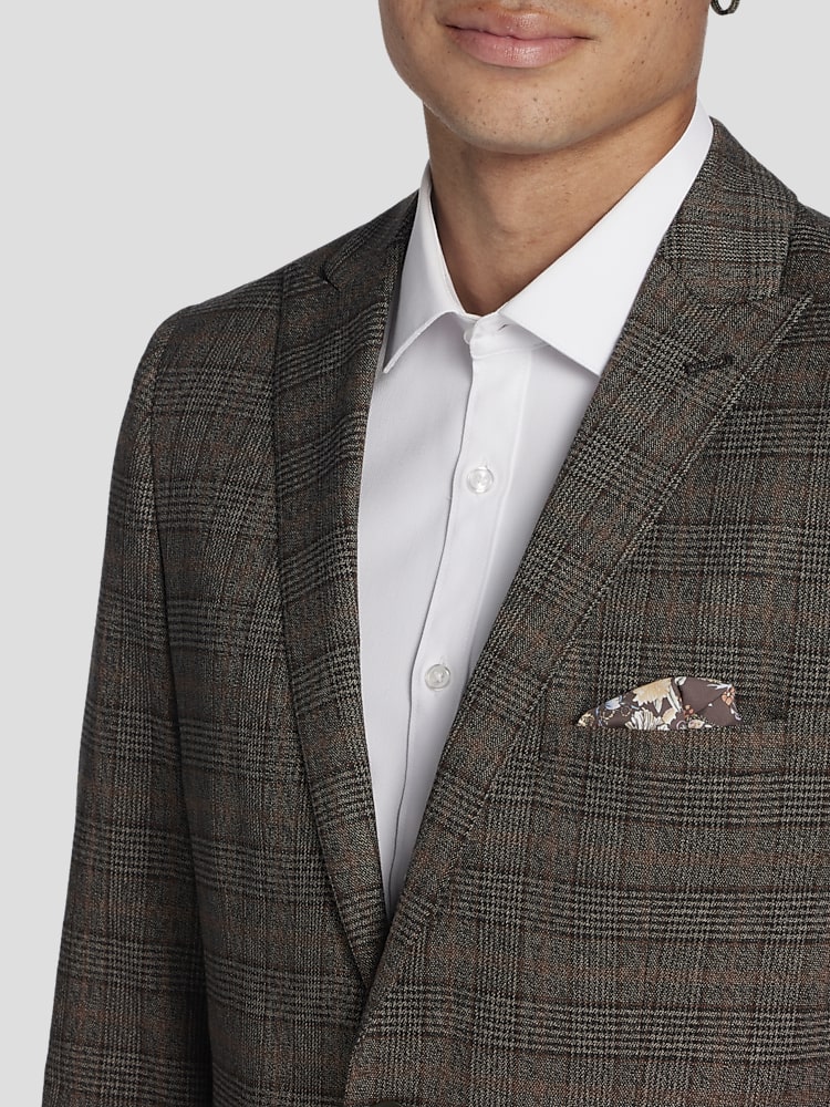 Paisley & Gray Slim Fit Plaid Suit Jacket | Suit Jackets Paisley & Gray Slim Fit Plaid Suit Jacket | Suit Jackets