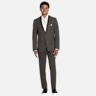 Paisley &Amp; Gray Slim Fit Plaid Suit Jacket