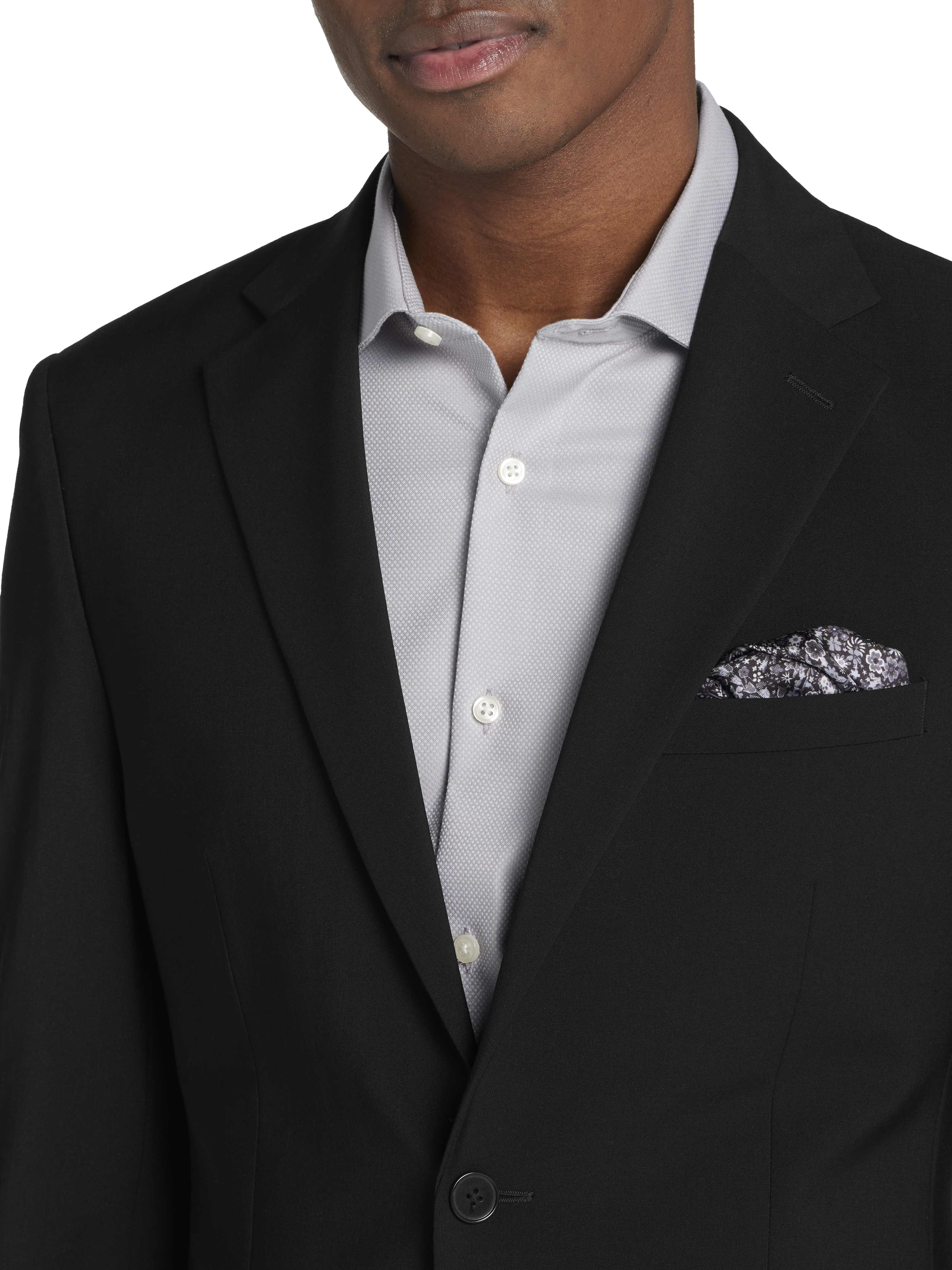 Slim Fit Wool Blend Suit