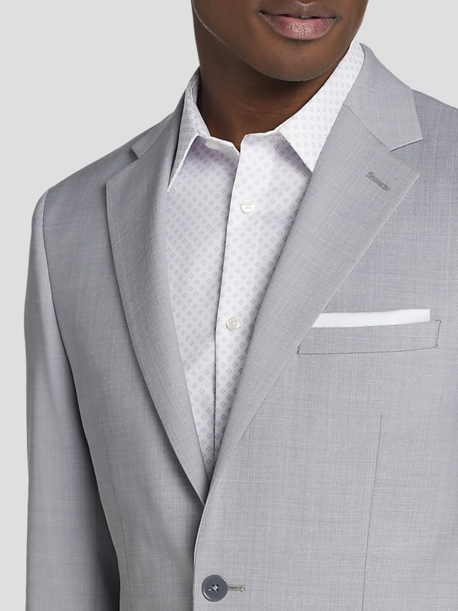 Calvin Klein Slim Fit Wool Blend Suit