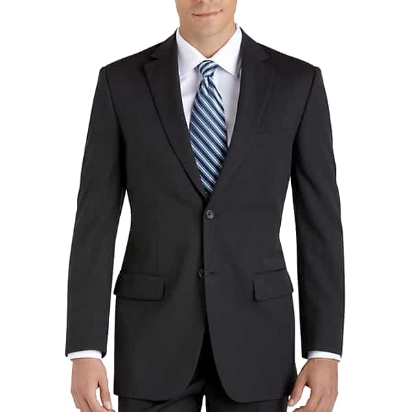 Pronto Uomo Platinum Big & Tall Men's Modern Fit Suit Separates Jacket Black - Size: 60 Long - Only Available at Men's Wearhouse