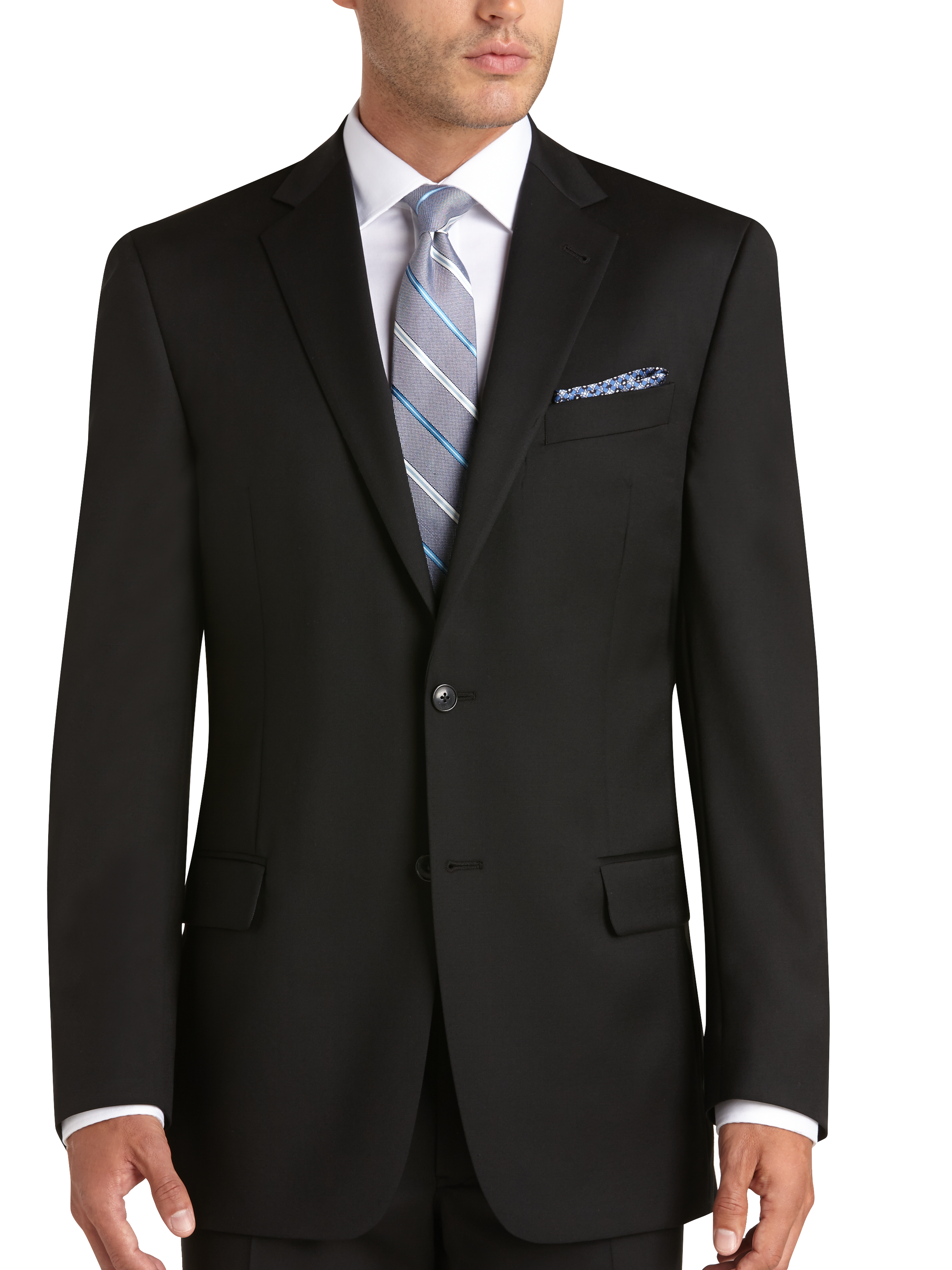 Modern Fit Wool Suit Jacket