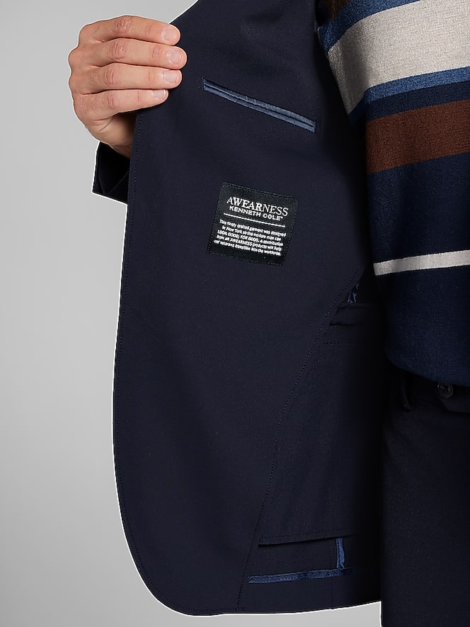 Awearness Kenneth Cole Slim Fit Tech Suit Jacket