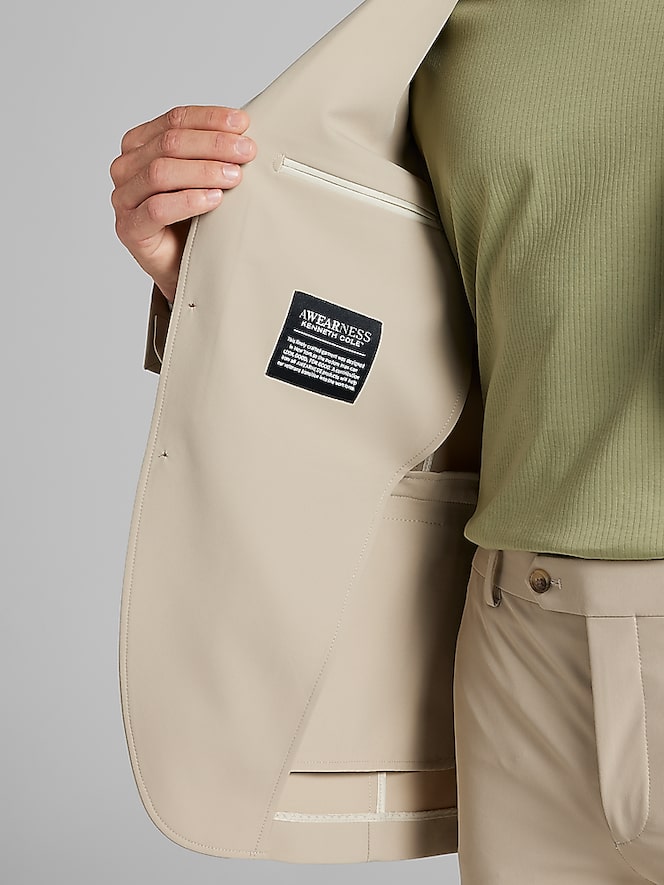 Awearness Kenneth Cole Slim Fit Tech Suit Jacket