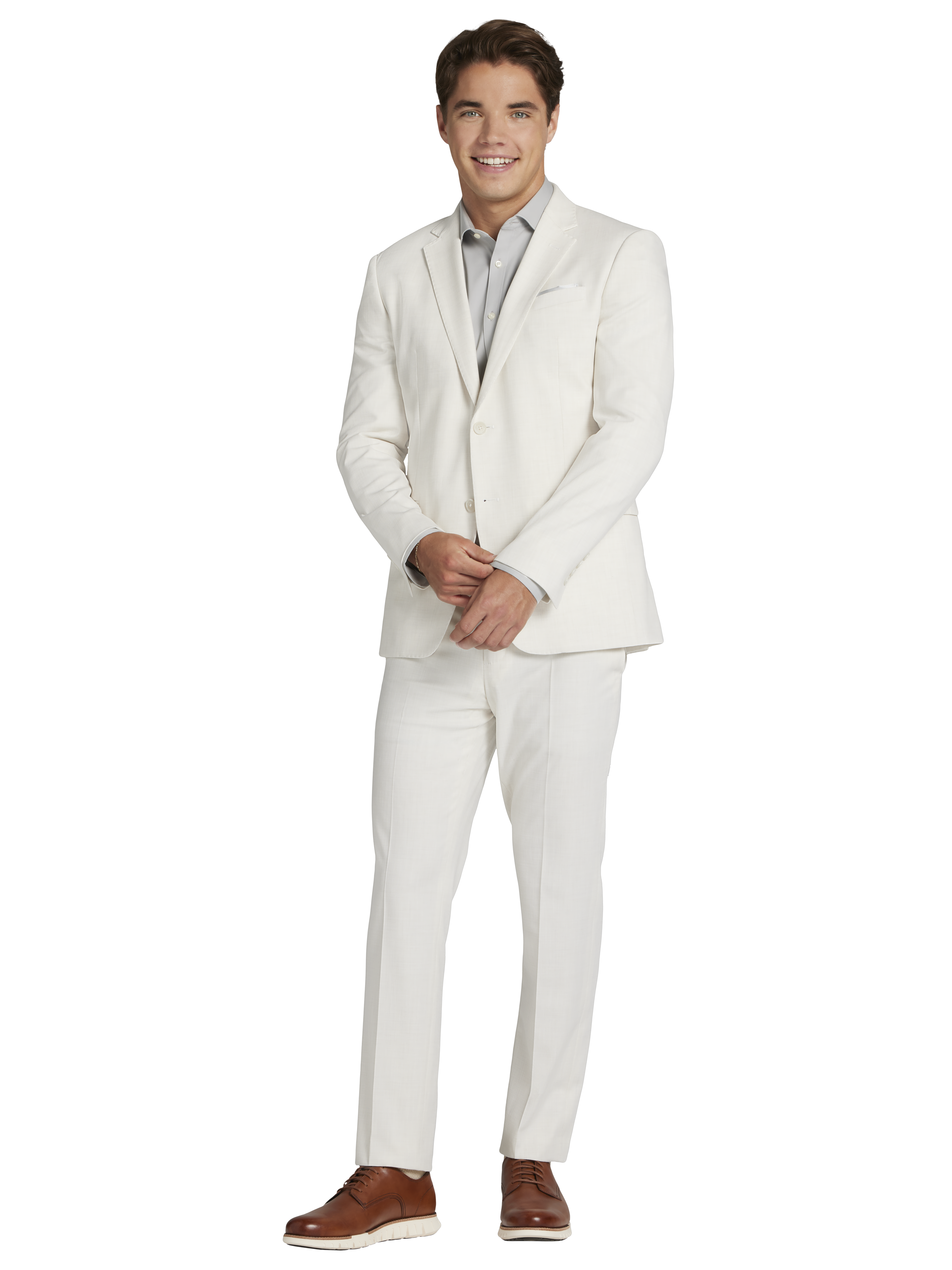 White Dinner Jacket Wedding Attire Men's Wearhouse