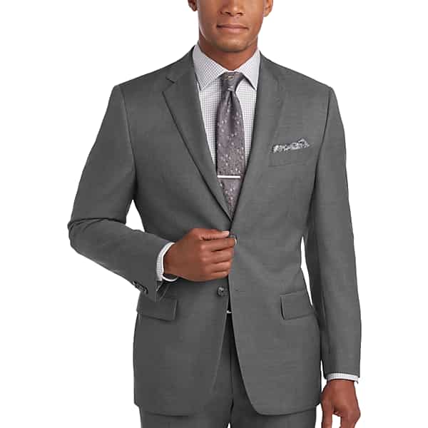 Joseph Abboud Modern Fit Men's Suit Separates Jacket Gray - Size: 39 Regular