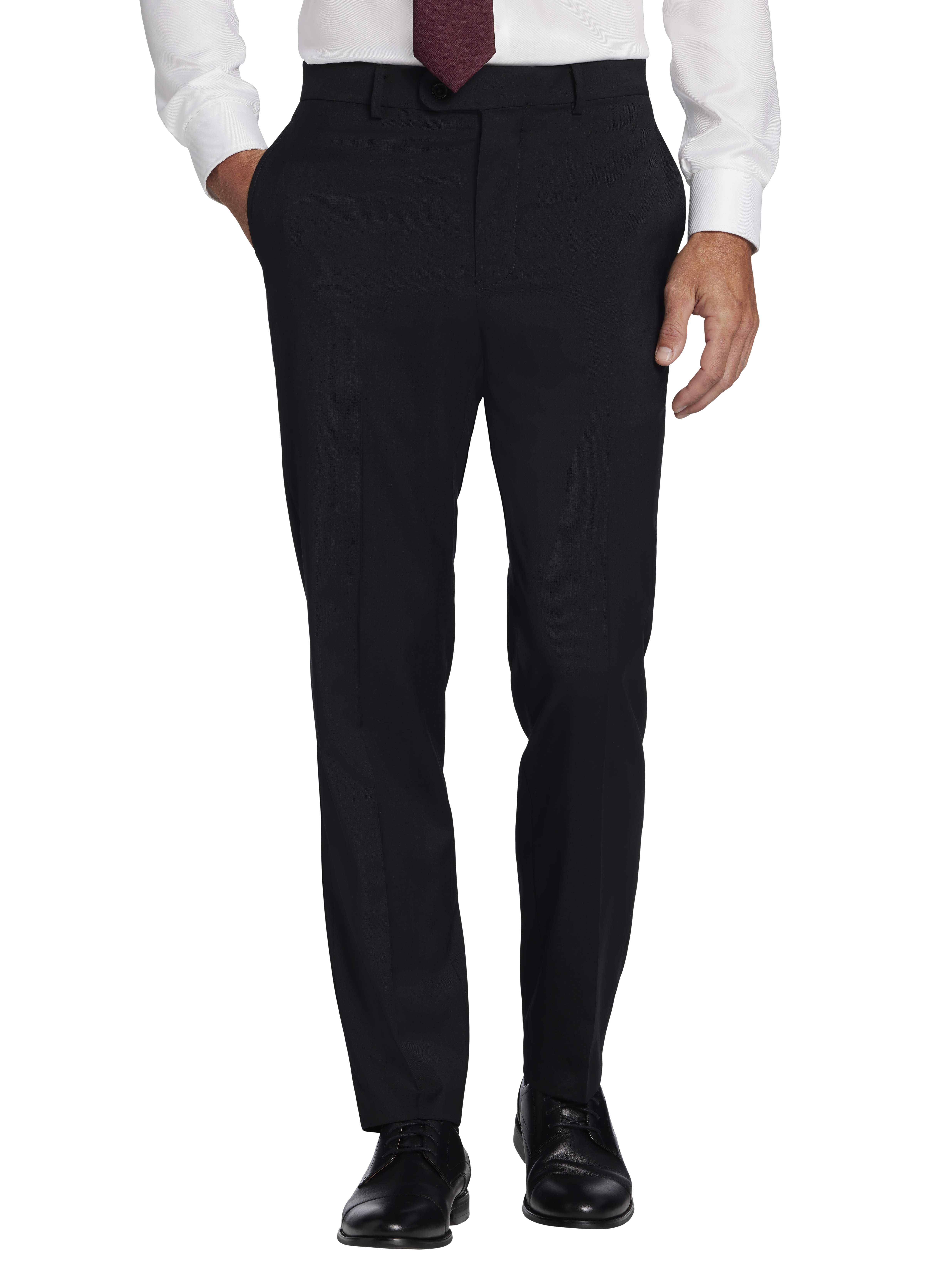 American Bespoke Modern Fit Suit Flat Front Pants