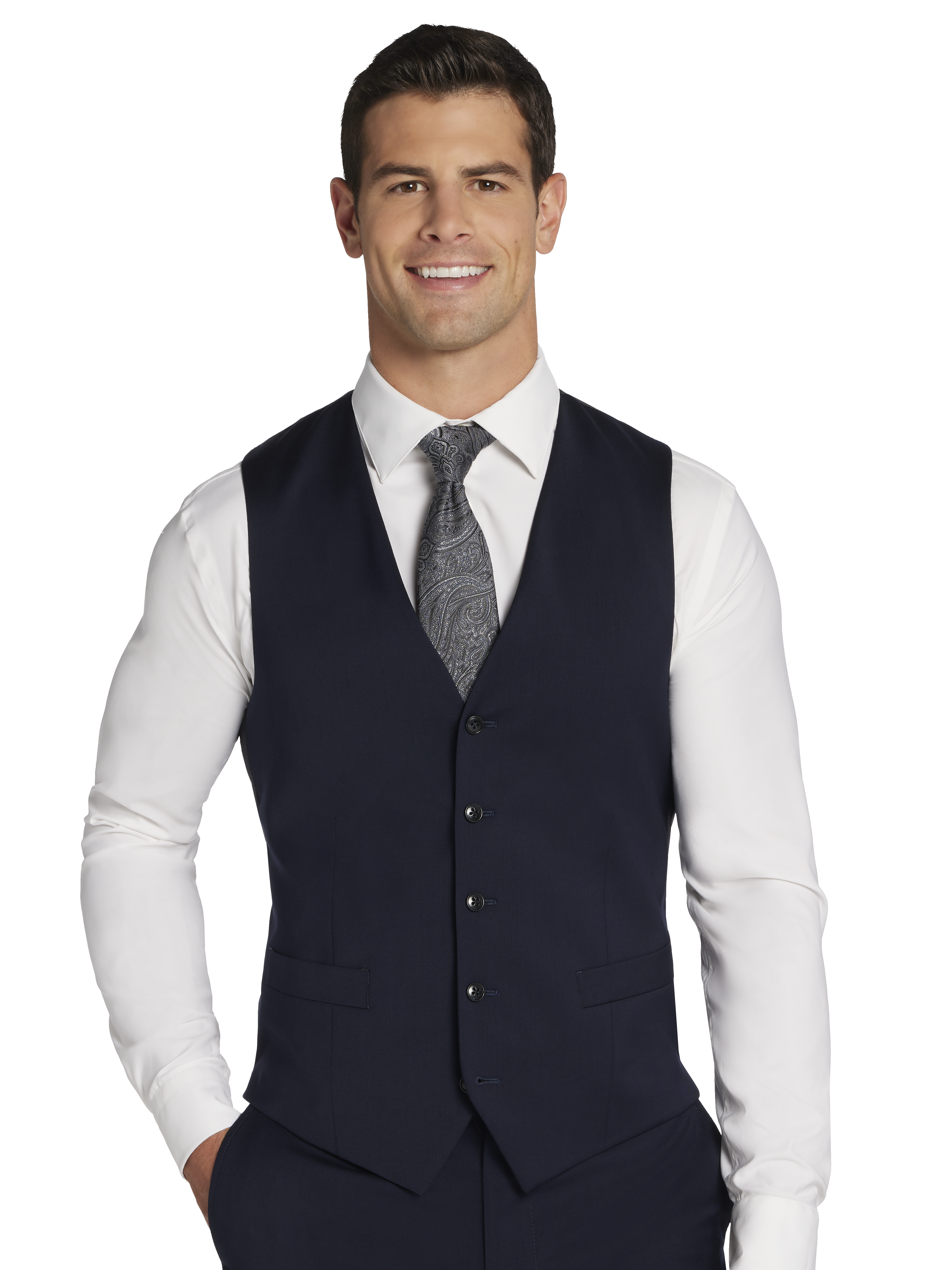 navy blue dress pants and vest Royal Blue Wool Vest
