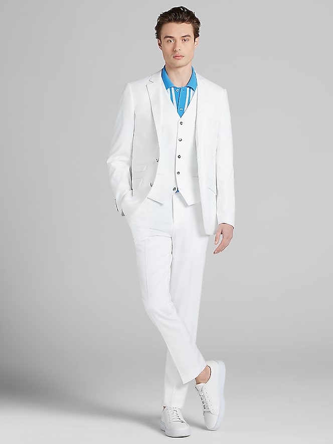 Paisley &Amp; Gray Slim Fit Suit Jacket