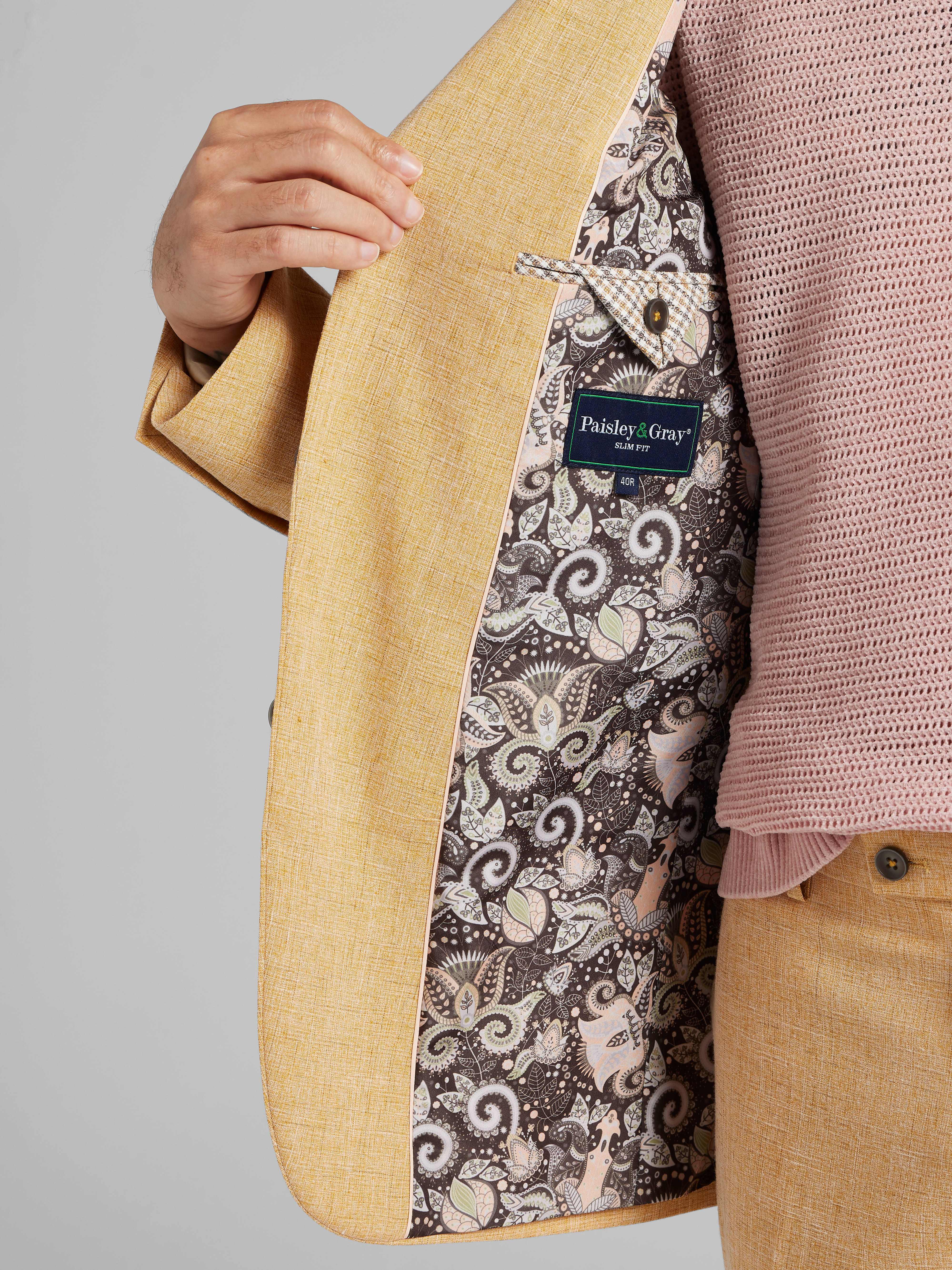 Slim Fit Suit Jacket