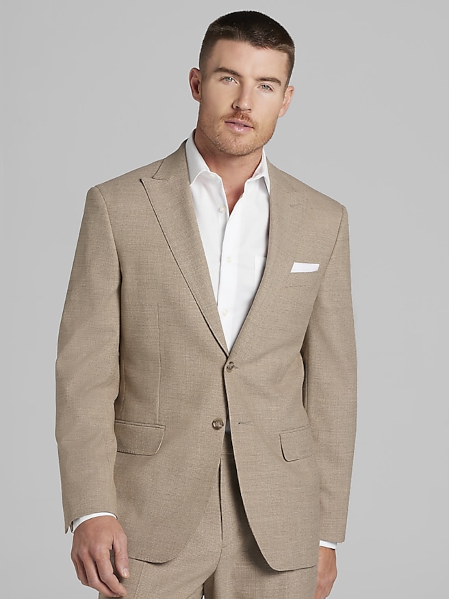 Tan Sharkskin Suits | Men's Wearhouse