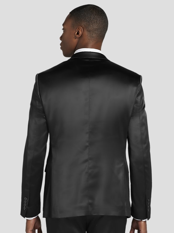 Egara Skinny Fit Shiny Suit Jacket