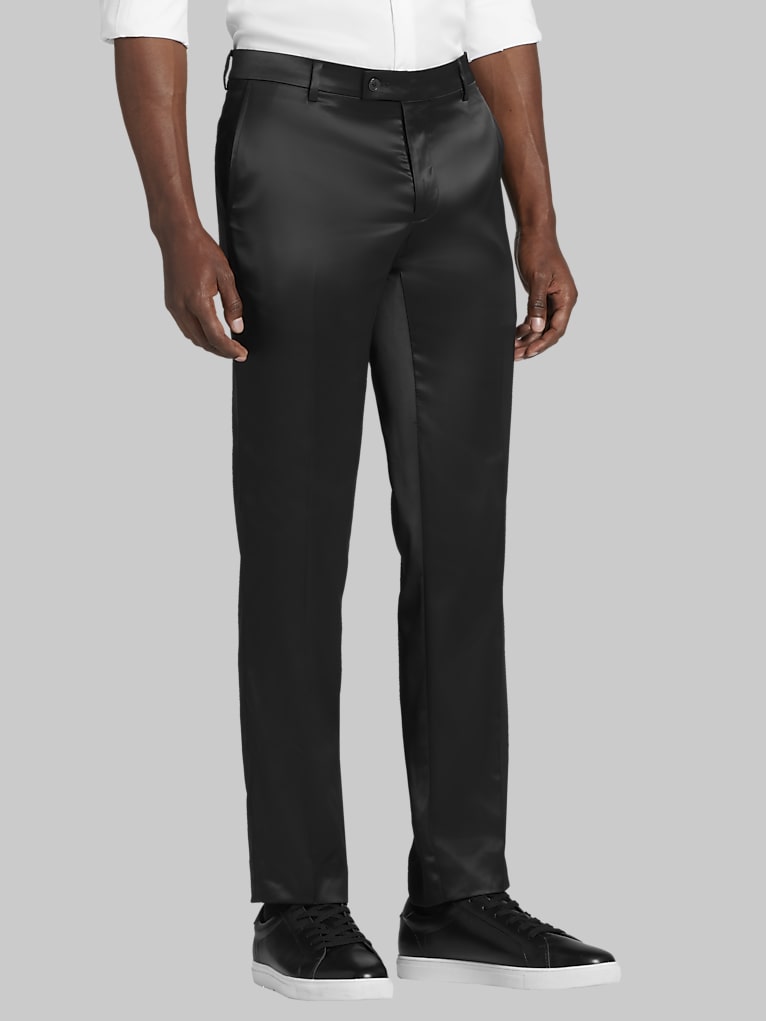 Egara Skinny Fit Shiny Suit Pants