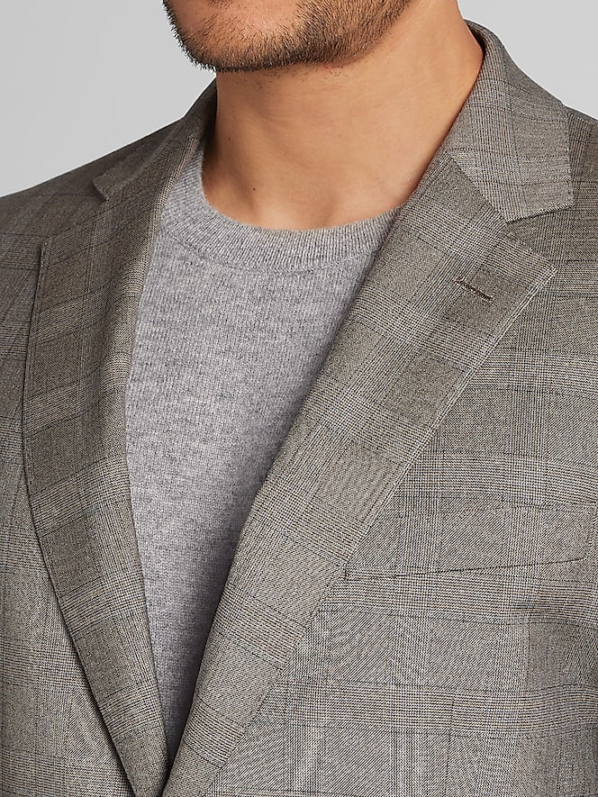 Wilke-Rodriguez Modern Fit Plaid Suit