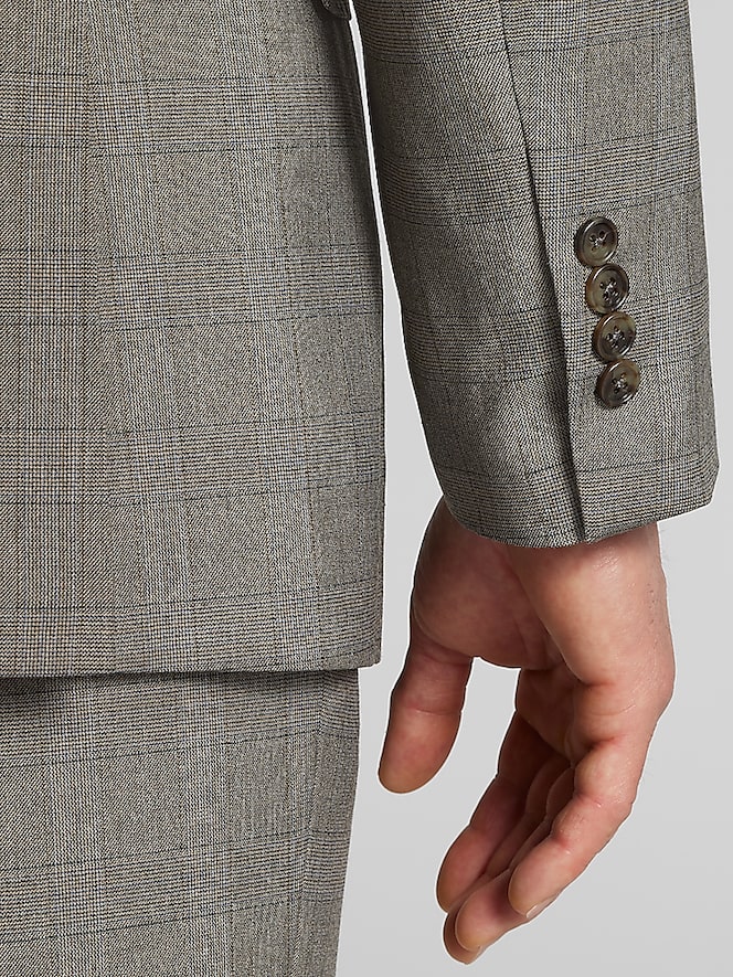 Wilke-Rodriguez Modern Fit Plaid Suit