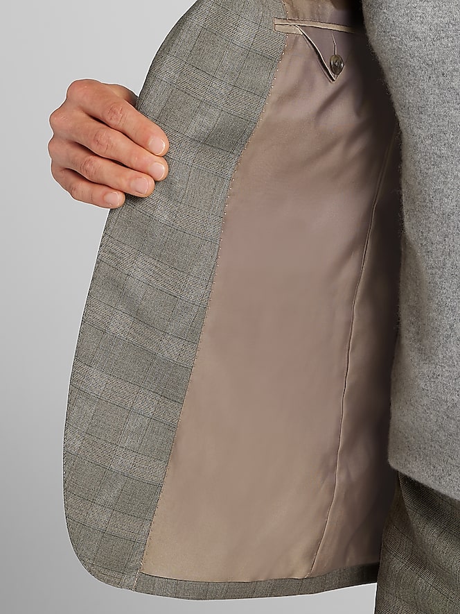 Wilke-Rodriguez Modern Fit Plaid Suit