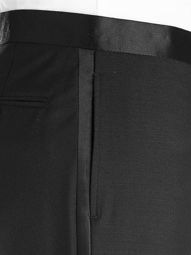 関税なし 送料無料 Tuxedo pants Pronto Uomo Platinum Slim Fit Wool Blend Tuxedo Pants
