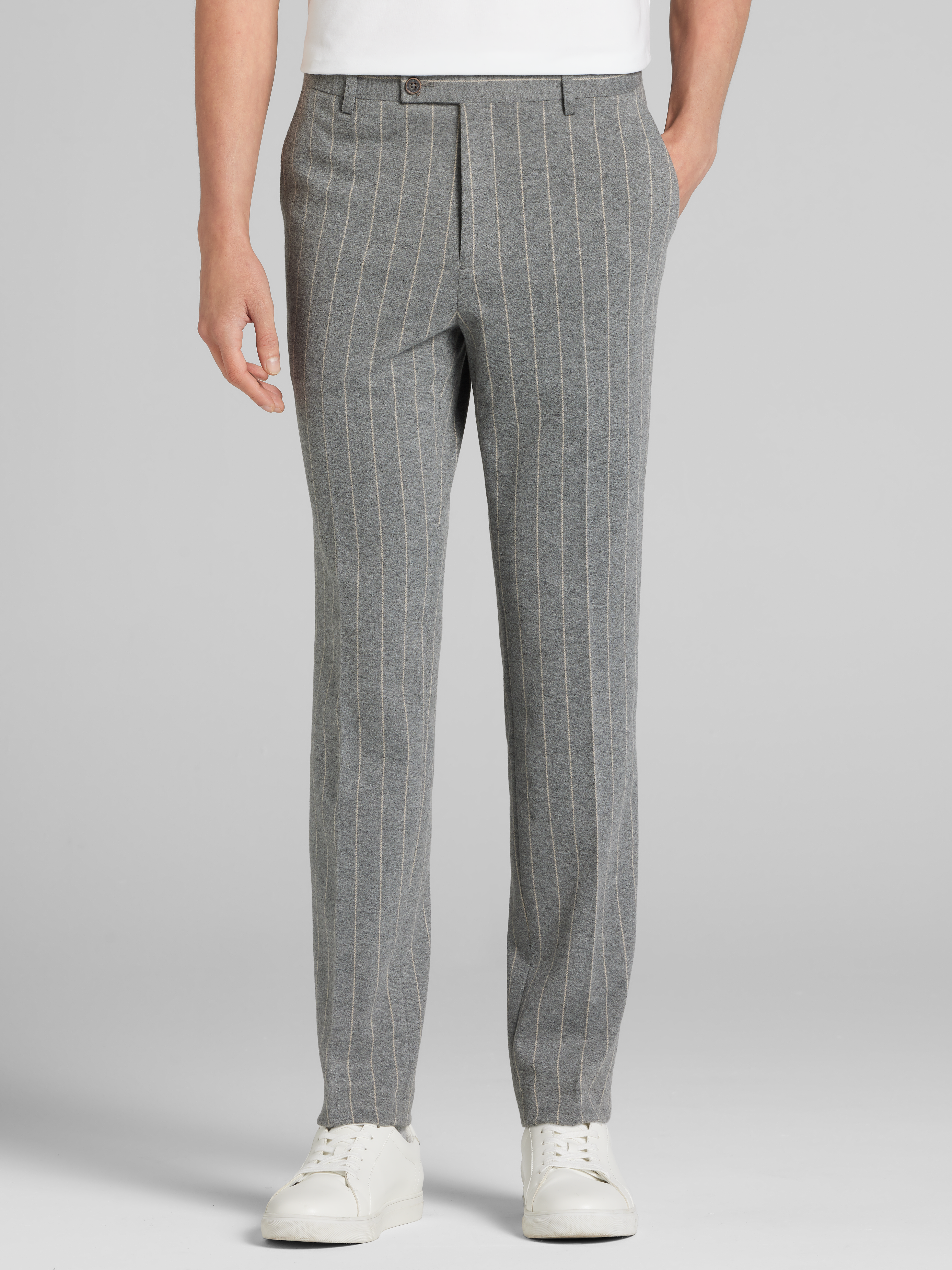 (LAME SLACKS スーツ PERFECT STRIPE)size3 ORIMI