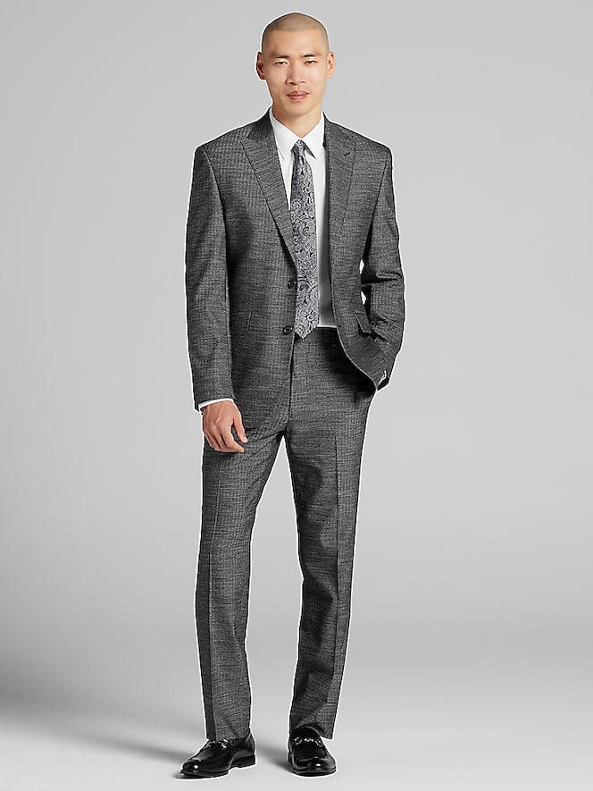 Wilke-Rodriguez Modern Fit Herringbone Suit