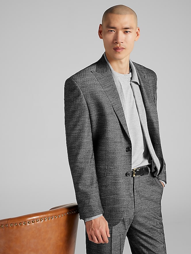 Wilke-Rodriguez Modern Fit Herringbone Suit