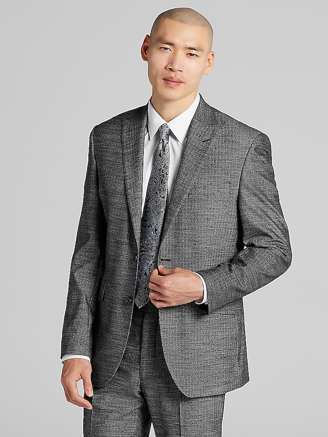 Wilke-Rodriguez Modern Fit Herringbone Suit