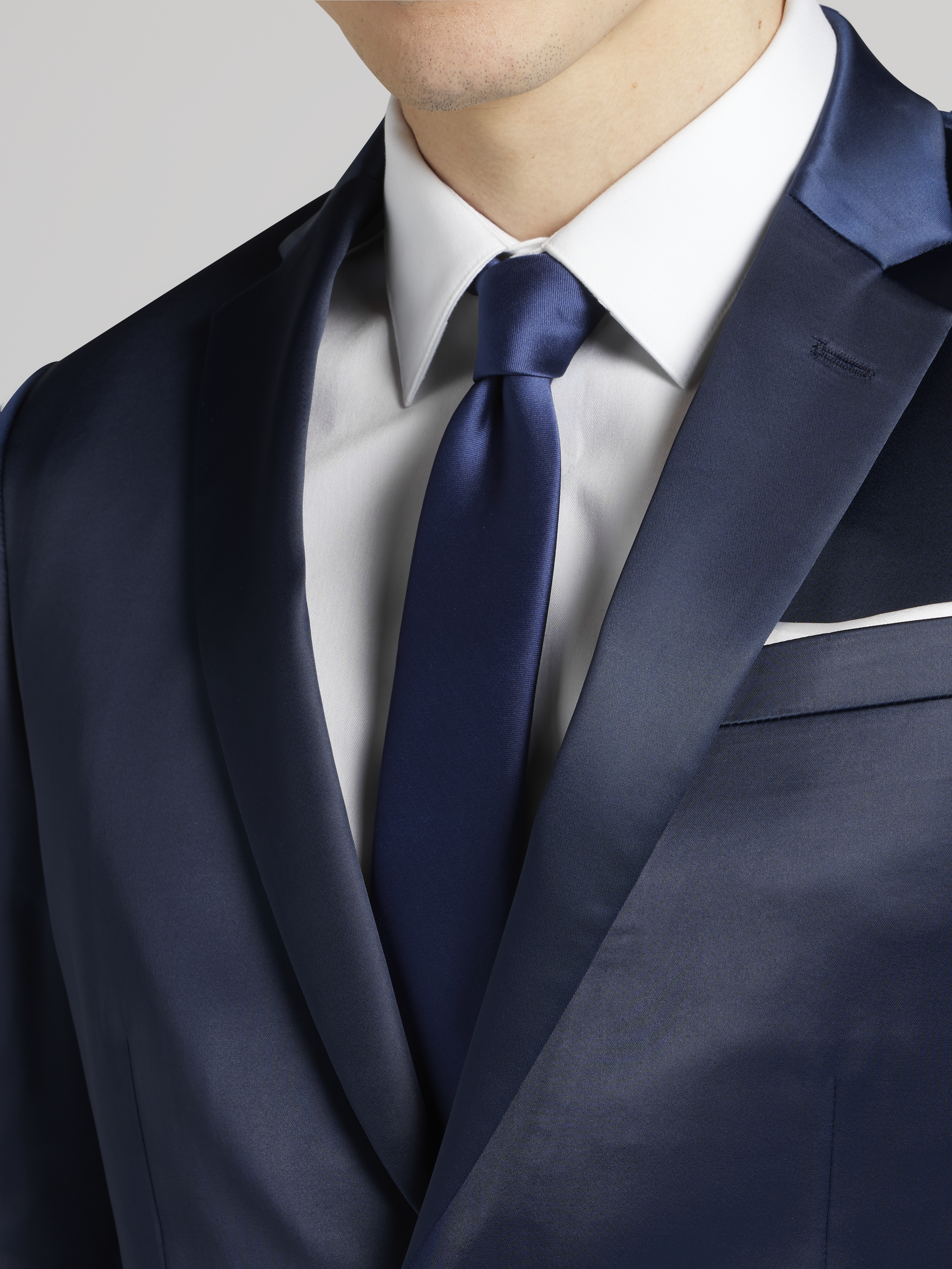 Skinny Fit Shiny Suit Jacket