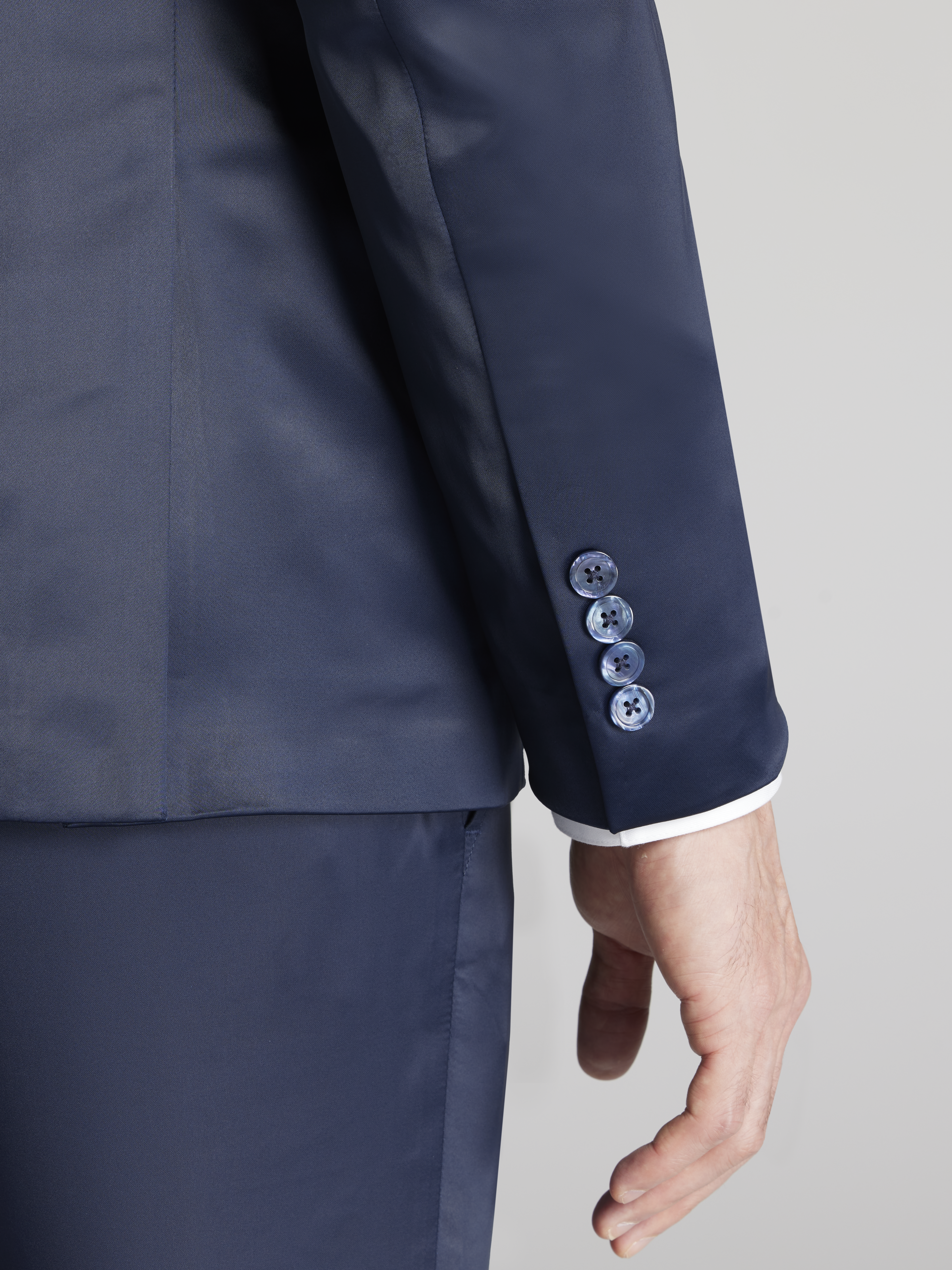Skinny Fit Shiny Suit Jacket