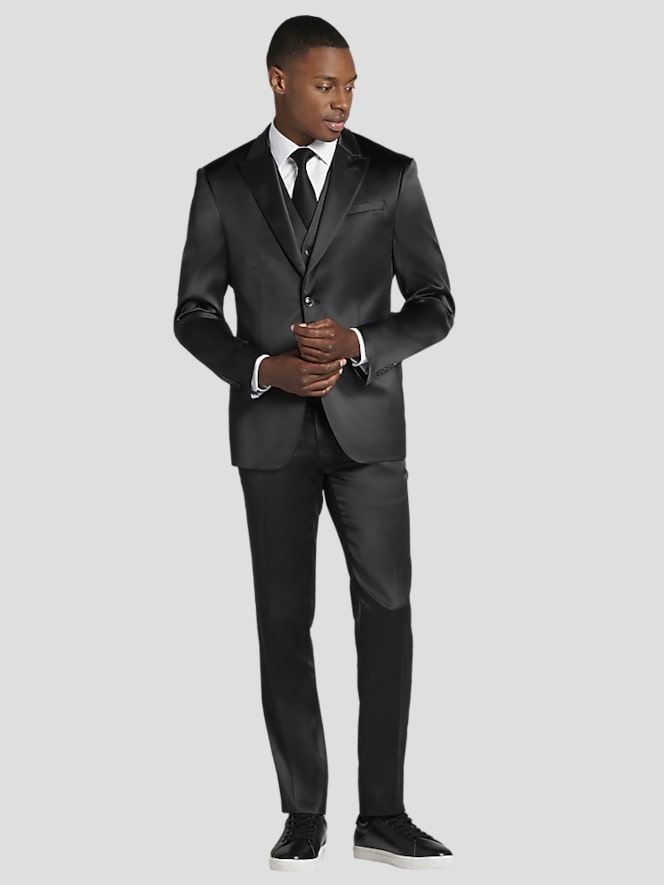 Egara Modern Fit Shiny Suit Jacket