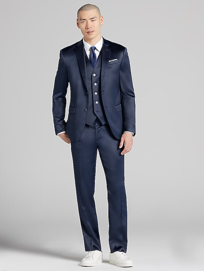 Egara Modern Fit Shiny Suit Jacket