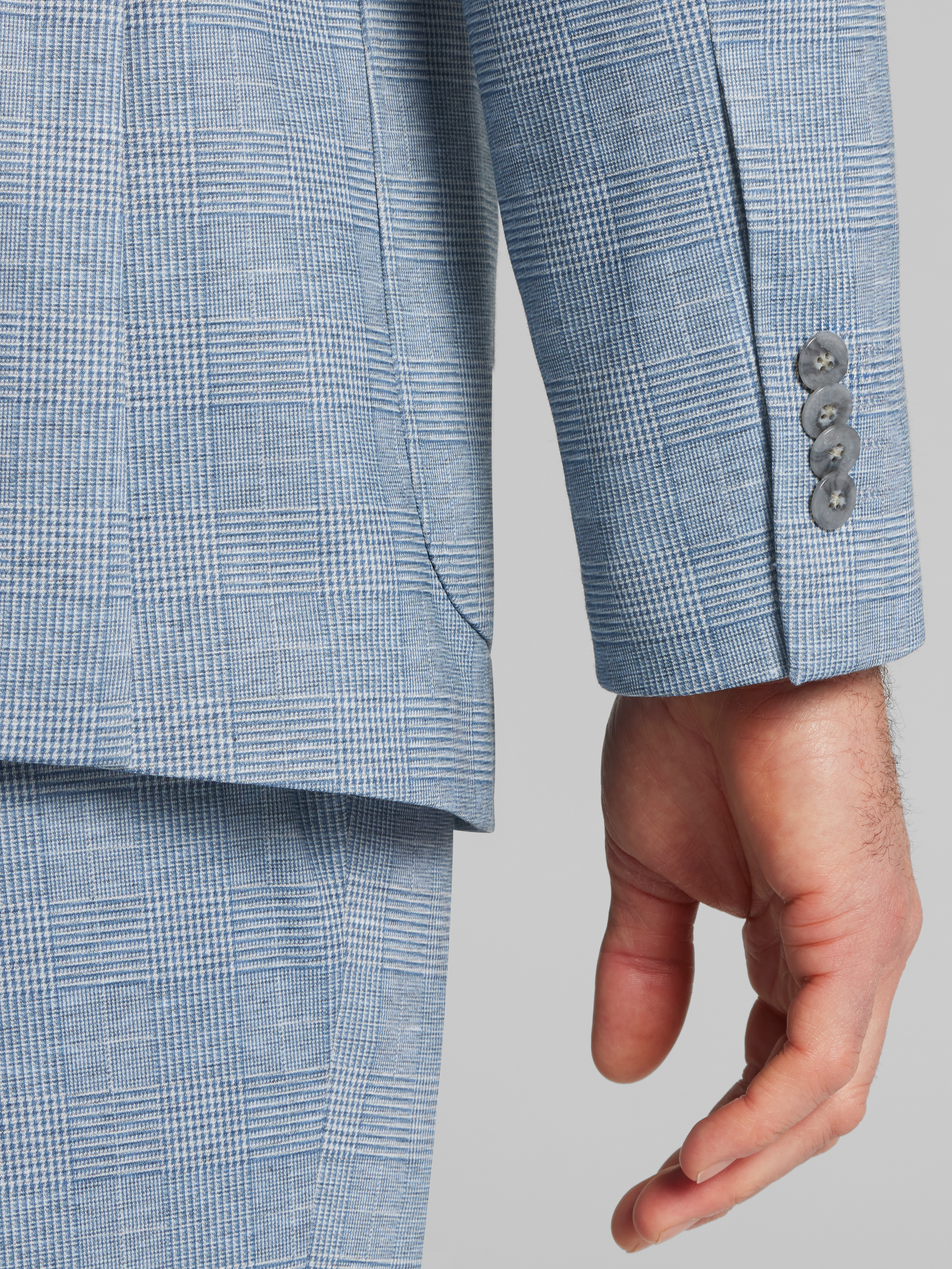 Modern Fit Knit Suit Jacket