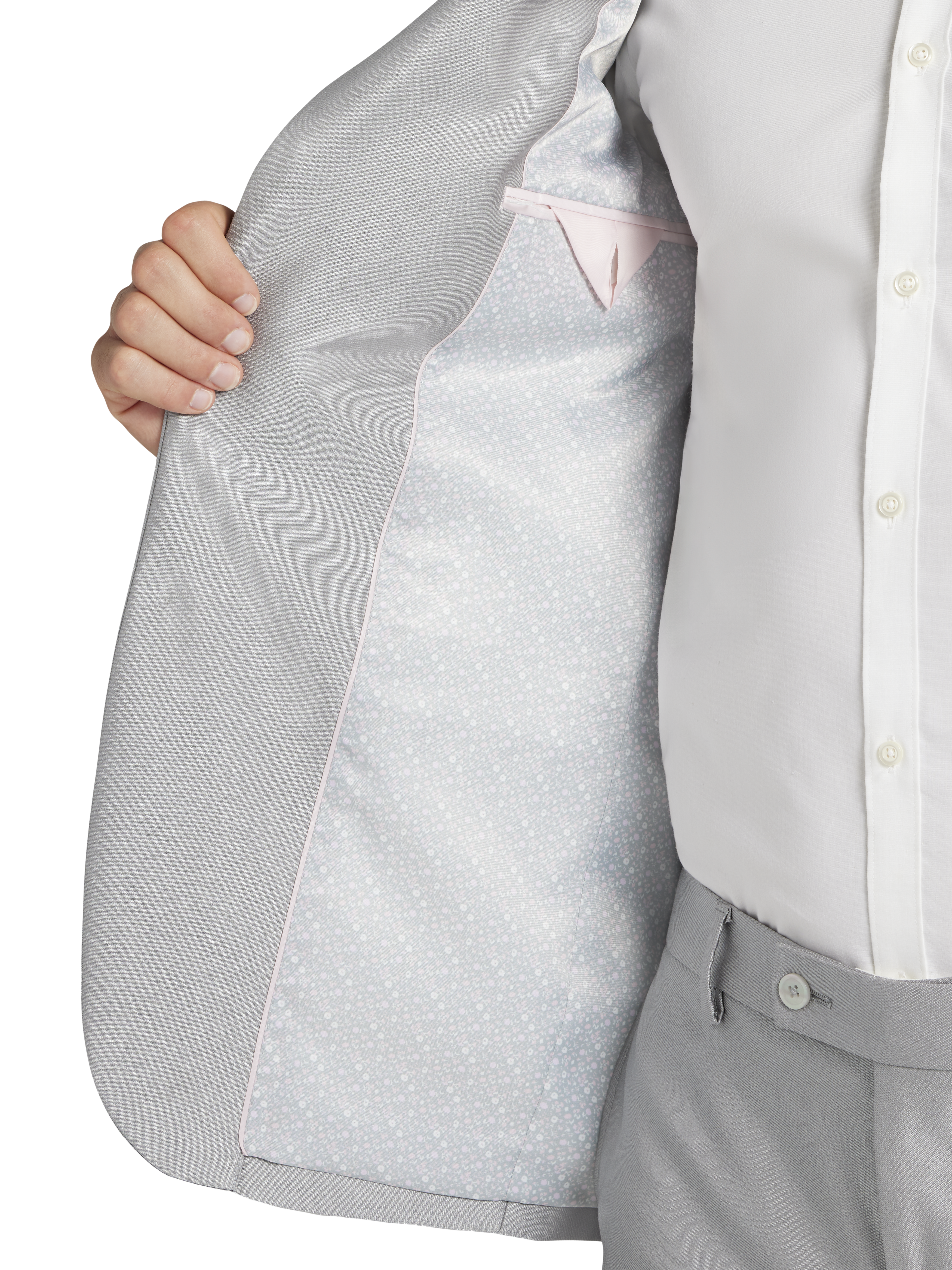 Modern Fit Shiny Suit Jacket