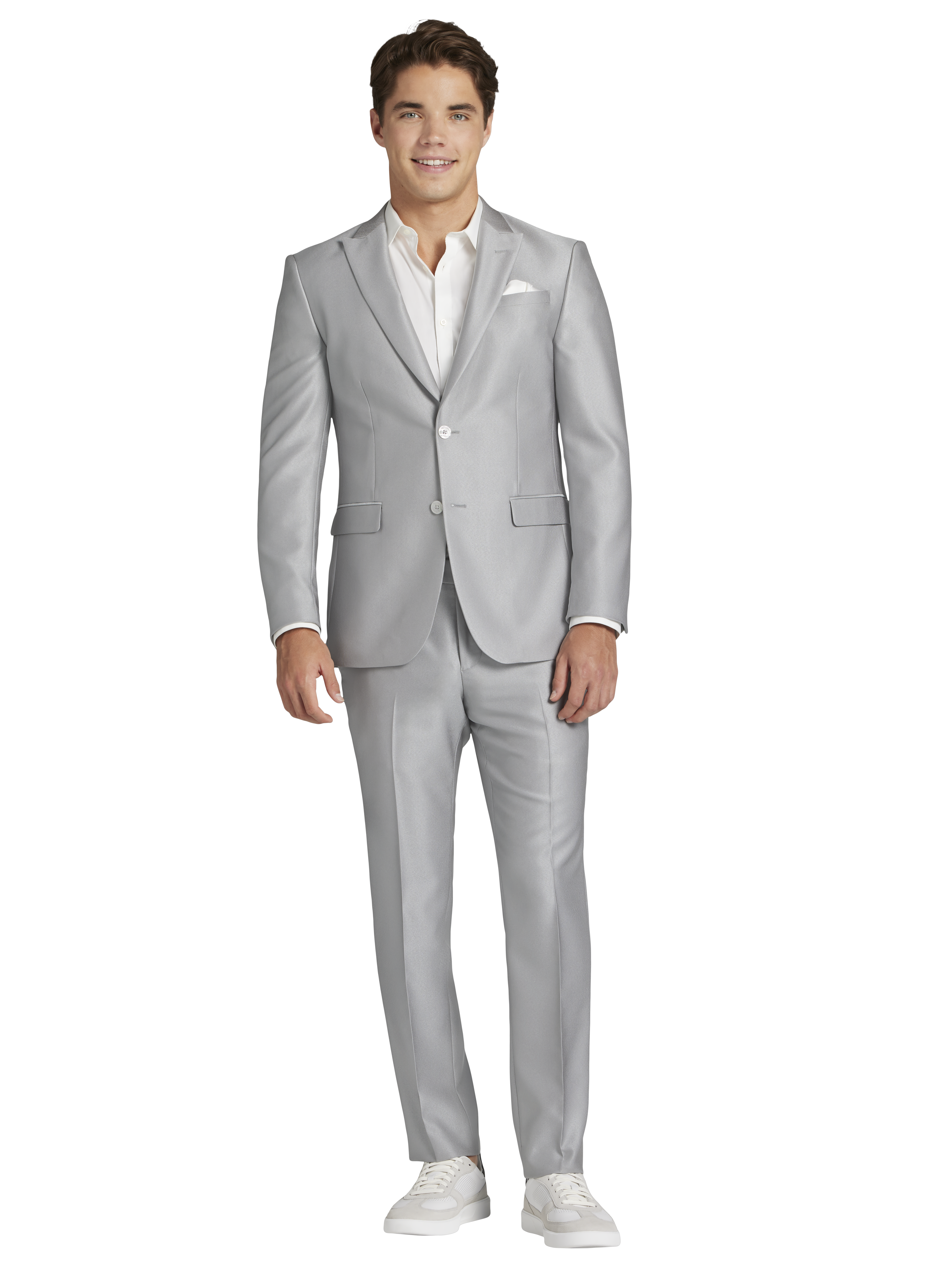 Modern Fit Shiny Suit Jacket