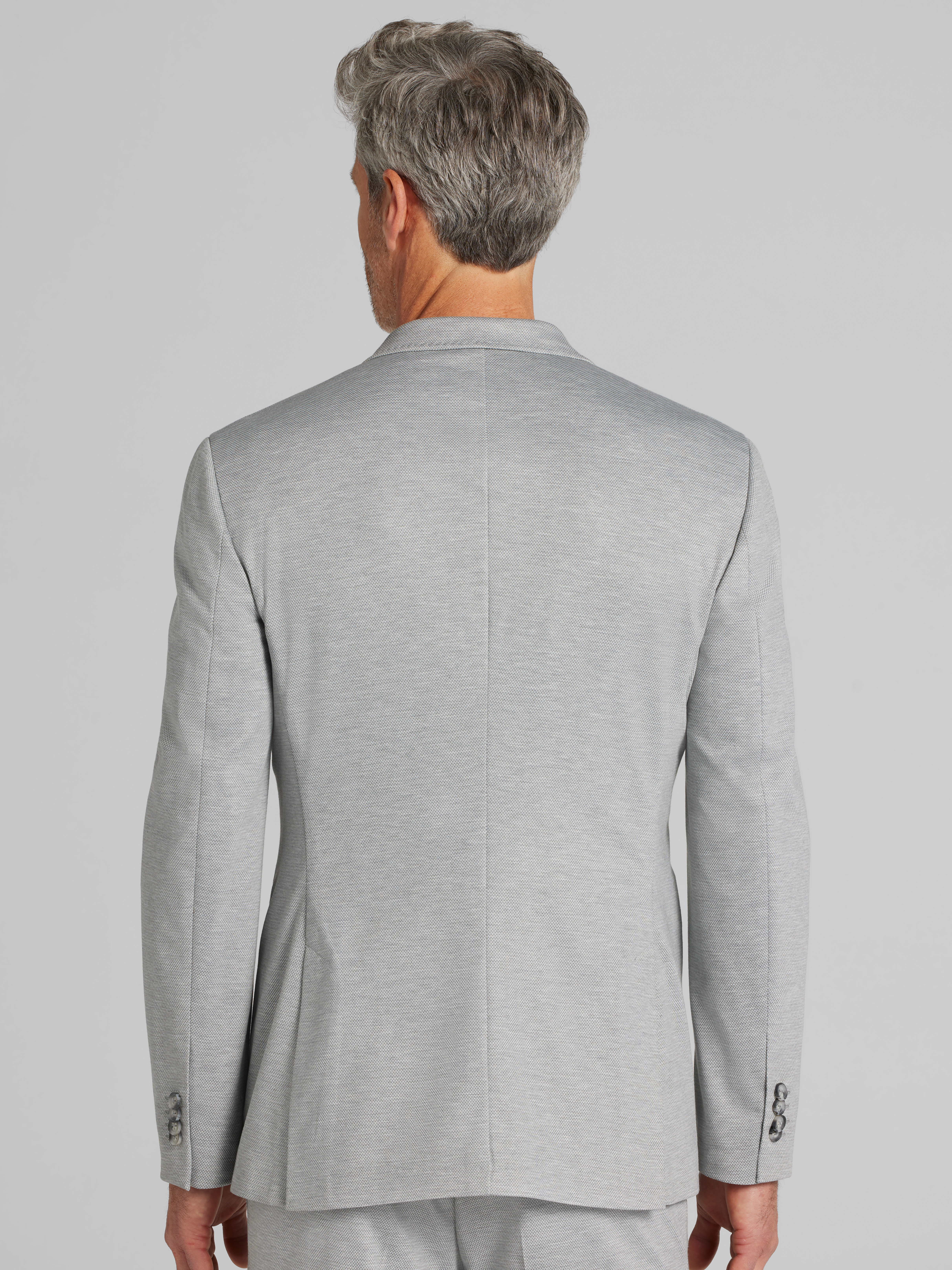 Modern Fit Knit Suit Jacket